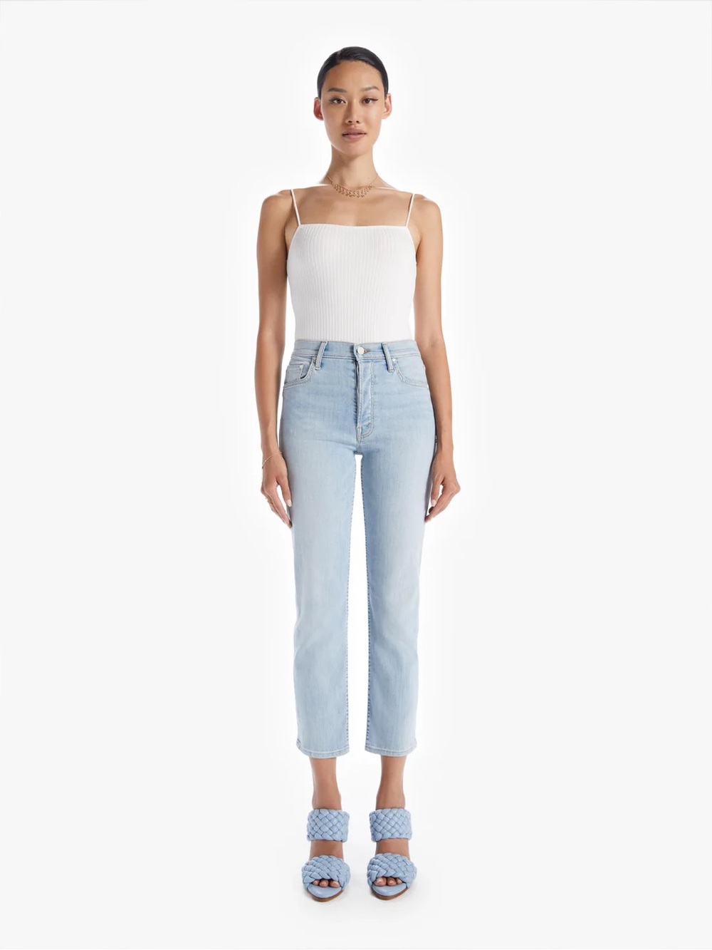 MOTHER Tomcat Straight Leg Crop “It’s Kinda My Thing” wash 27 Like New!